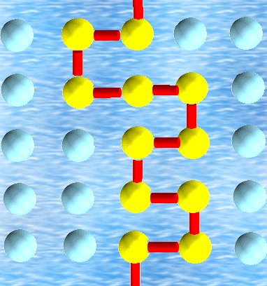 Ta den här vägen för att ta dig över isblocken