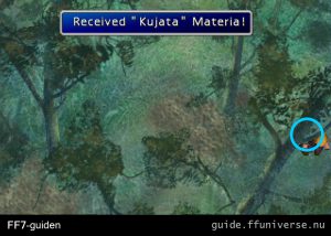 Kujata ligger dold bakom träden i Sleeping Forest