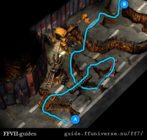 Sektor 6 motorvägen, karta